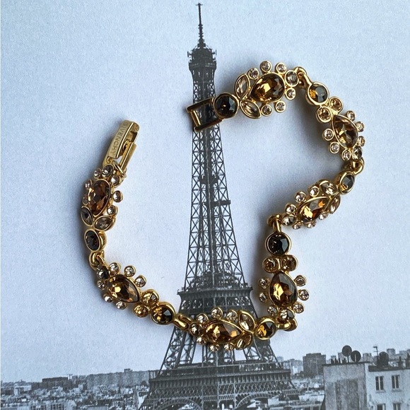 GIVENCHY stunning vintage crystal bracelet - Picture 8 of 12